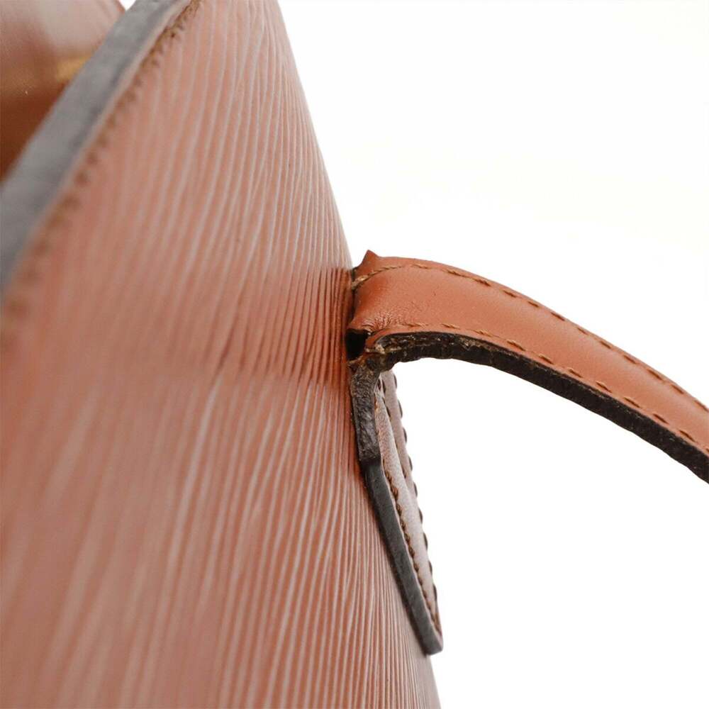 LOUIS VUITTON Brown Leather Tote Bag - Picture 7 of 10